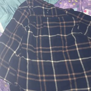 H&M plaid shirt XL
